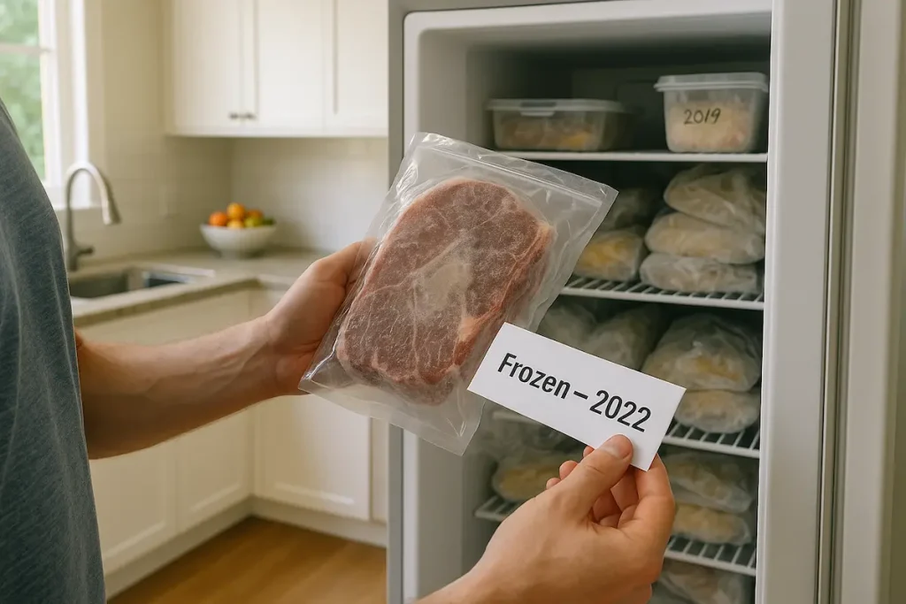 viande congelée depuis 3 ans