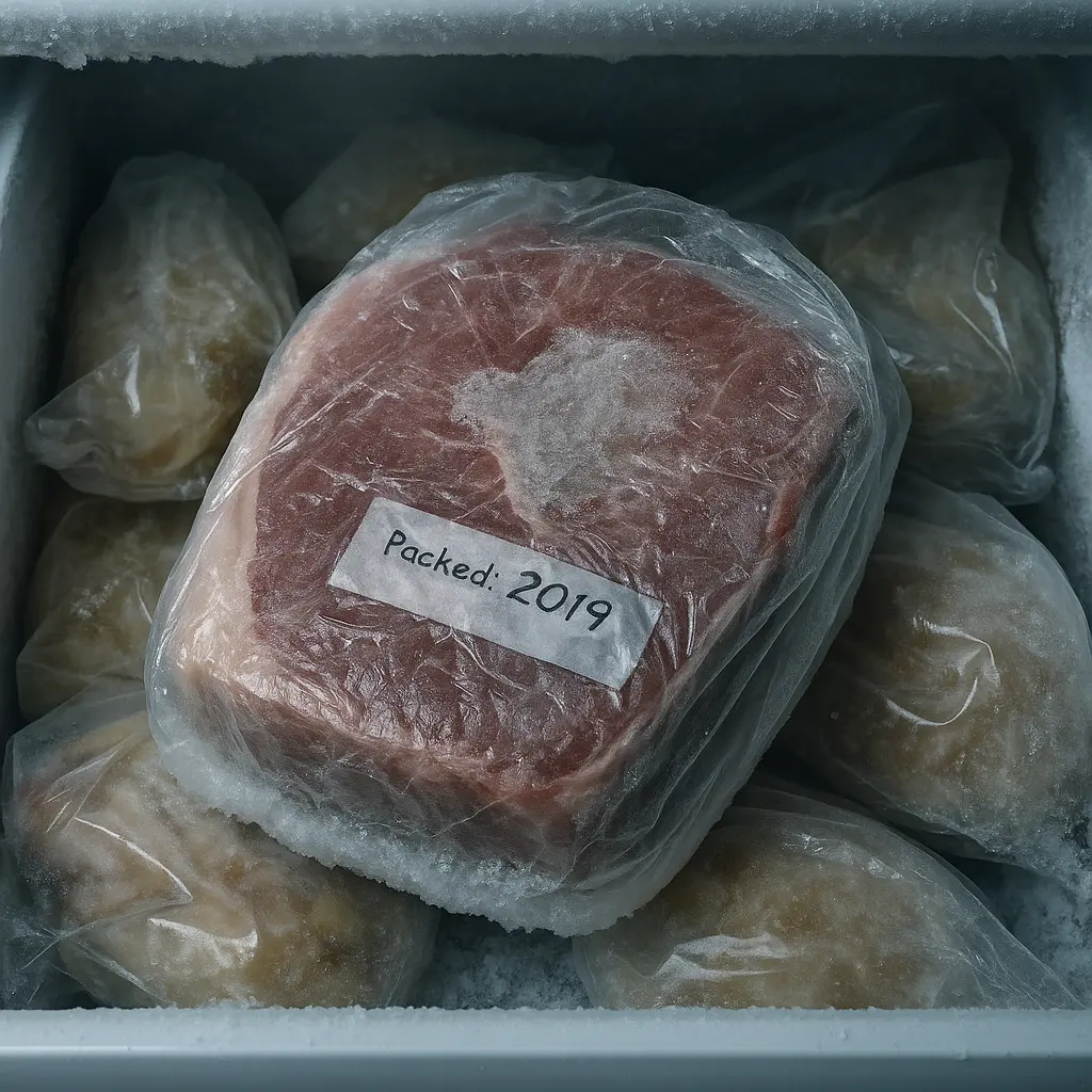 viande congelée depuis 3 ans