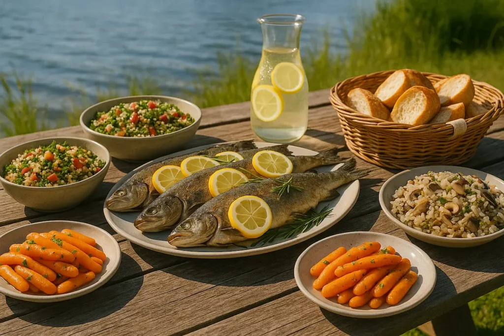 accompagnement truite