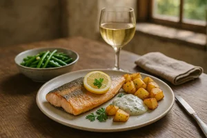 accompagnement truite